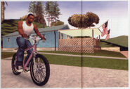 Beta de la BMX en GTA: SA.