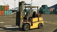 Un Forklift en GTA V.