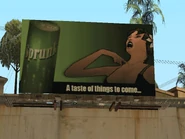 Cartel de Sprunk en Los Santos.