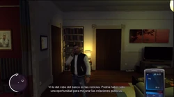 Tony hablando sobre el atraco.