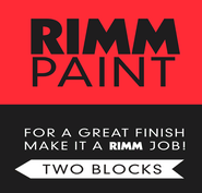 El logo alternativo de Rimm Paint.