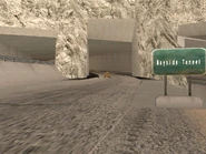 Entrada al túnel de Bayside.