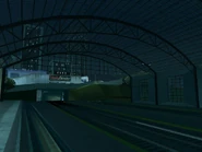 Los andenes de Cranberry Station.