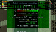 Menú de pausa de Grand Theft Auto 2 (PlayStation).