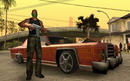 Un Remington beta de GTA: SA.