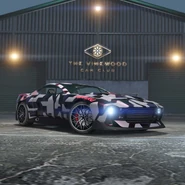 Imagen promocional del Champion en el Club de coches de Vinewood de Julio de 2023.