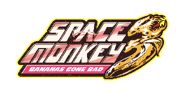 Logo de Space Monkey 3: Bananas Gone Bad.