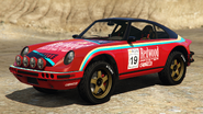 Comet Safari con patrocinador Redwood Rallye.