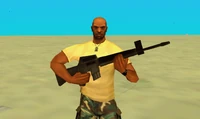 M16 VCS.png (329 kB) Victor Vance con un rifle de asalto en Grand Theft Auto: Vice City Stories.