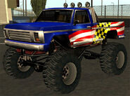 Monster Truck, modelo 1 con jaula antivuelco.