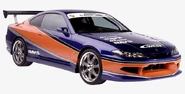 El Nissan Silvia S15 de la película.