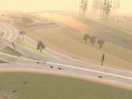 Comienzo en el cruce de Backfield.