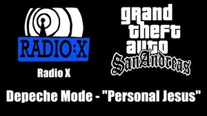 GTA San Andreas - Radio X Depeche Mode - "Personal Jesus"