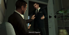 Niko preguntando por Jimmy Pegorino.