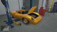 El Swinger del servicio del taller en el DLC GTA Online: Los Santos Tuners.