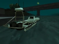 Parte trasera de un Coastguard en Grand Theft Auto: San Andreas.