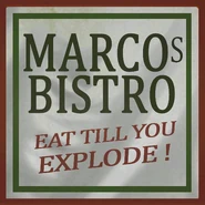 Logo de Marco's Bistro.