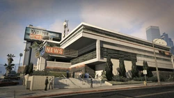 Edificio central de Weazel en .