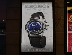 Cartel de Kronos en Los Santos.