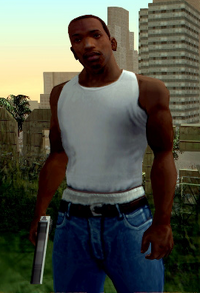 Carl Johnson en GTA San Andreas