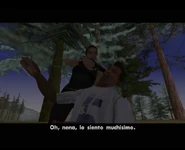 Carl intentando disculparse.