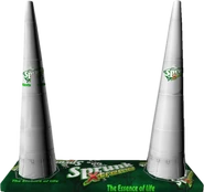 Modelo de conos inflables de Sprunk de las carreras online.