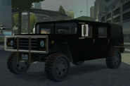 Un Patriot versión móvil en Grand Theft Auto: Liberty City Stories