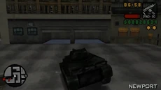 El tanque al deposito de 8-Ball.