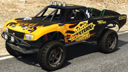 Trophy Truck con el sponsor de Western MC.