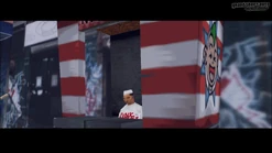 Chong en su puesto de Punk Noodles.