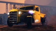 Imagen cinemática del Rat-Truck en el Social Club de Rockstar Games del 2019 (online).