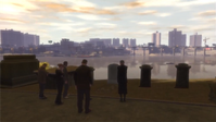 La Familia McReary en el funeral de Derrick.