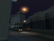 La vista de la quinta avenida, vista en la misma frontera con Vinewood.