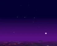 Constelación Rockstar con la ciudad de Las Venturas.