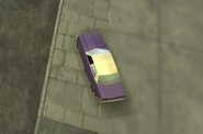 Un automóvil estilo coche en GTA: CW.