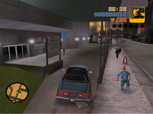 Claude llegando al hospital