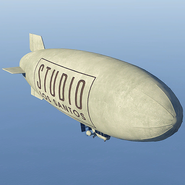 El Dirigible con la tapicería Studio Los Santos.