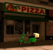 Joe's Pizza en Grand Theft Auto Liberty City Stories.