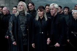 Lucius, Draco y Narcissa