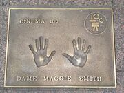 220px-Maggie Smith handprints in Leicester Square WC2 - geograph.org