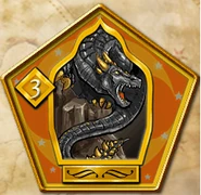 Colacuerno en un Cromo de Magos