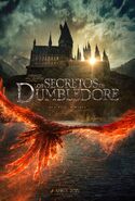 Los secretos de Dumbledore Fénix Póster