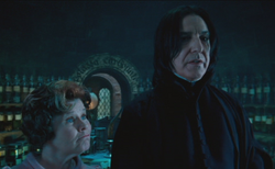 Umbridge y Snape