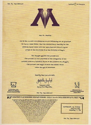 LetterChangeOfTimeAndVenue