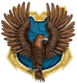 Potterheads y fanfic - CARACTERISTICAS DE LA CASA RAVENCLAW: Jefe de la  Casa: Filius Flitwick. Colores representativos: Azul y bronce. Animal  representativo: Águila (a pesar de que el nombre de la casa