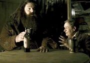 Hagrid y Slughorn