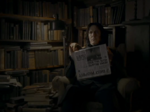 Snape en su casa