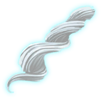 Un mechón de pelo de unicornio.