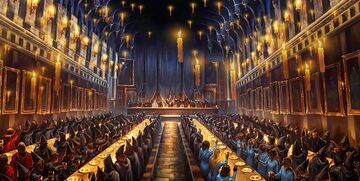Hogwarts comedor store