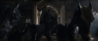 Carruaje jalado por Thestral